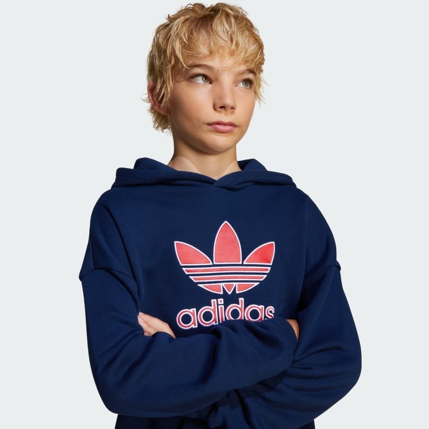 Kids Unisex Big Logo Oversized Hoodie - Smgarment's