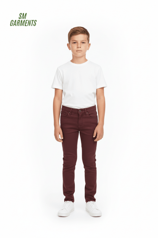 KIDS WILLIAM 5 POCKET JOGGER JEANS - Smgarment's
