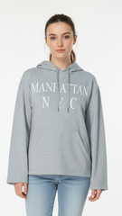 ZR MANHATTAN NYC WOMEN HOODIE (OVERSIZED)