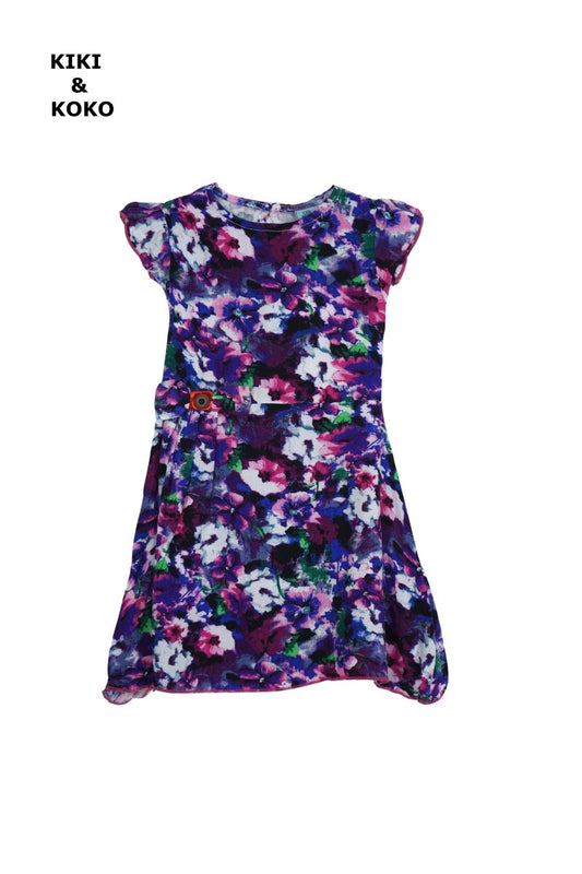 KIKI&KOKO GIRLS FLORAL DRESS - Smgarment's
