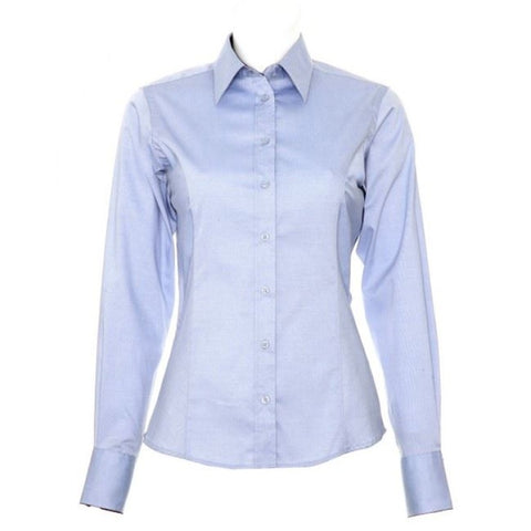 Kustom Kit Womens Contrast Premium Oxford Shirt