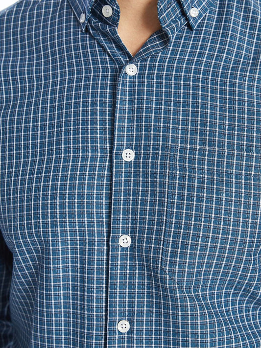 LC WAIKIKI Checked Gabardine Formal Regular Fit Shirt - Smgarment's