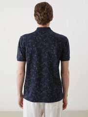 LC WAIKIKI Polo Neck Floral Men's Pique T-Shirt - Smgarment's