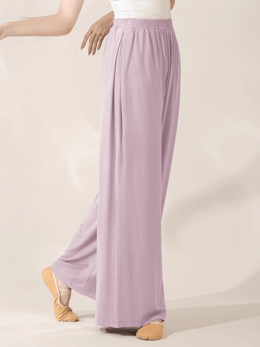 LEAF DANCE loose and elegant wide - leg pants - Smgarment's