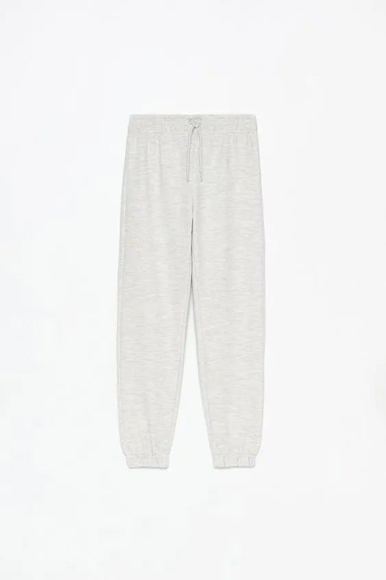 LEFTIES Basic Sweatshirt And Basic Plush Trousers Set - Smgarment's
