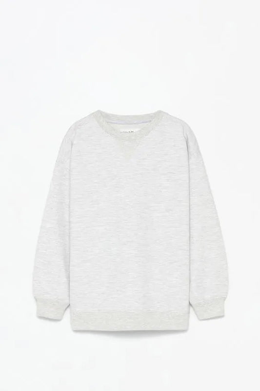 LEFTIES Basic Sweatshirt And Basic Plush Trousers Set - Smgarment's