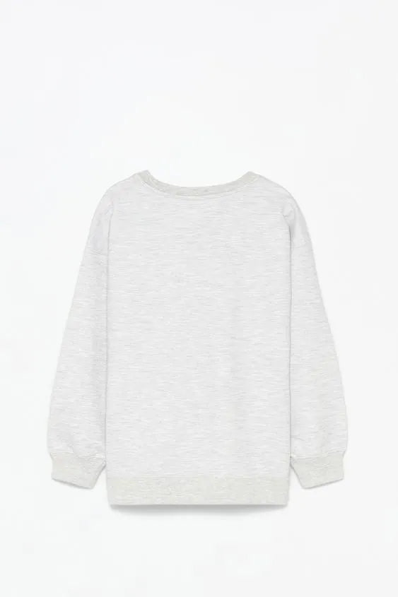 LEFTIES Basic Sweatshirt And Basic Plush Trousers Set - Smgarment's