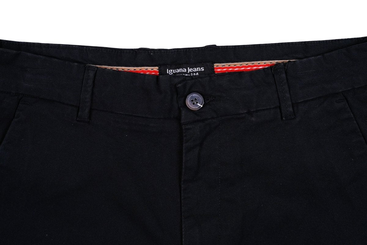 LGUANA JEANS MEN'S BLACK SHORT - Smgarment's