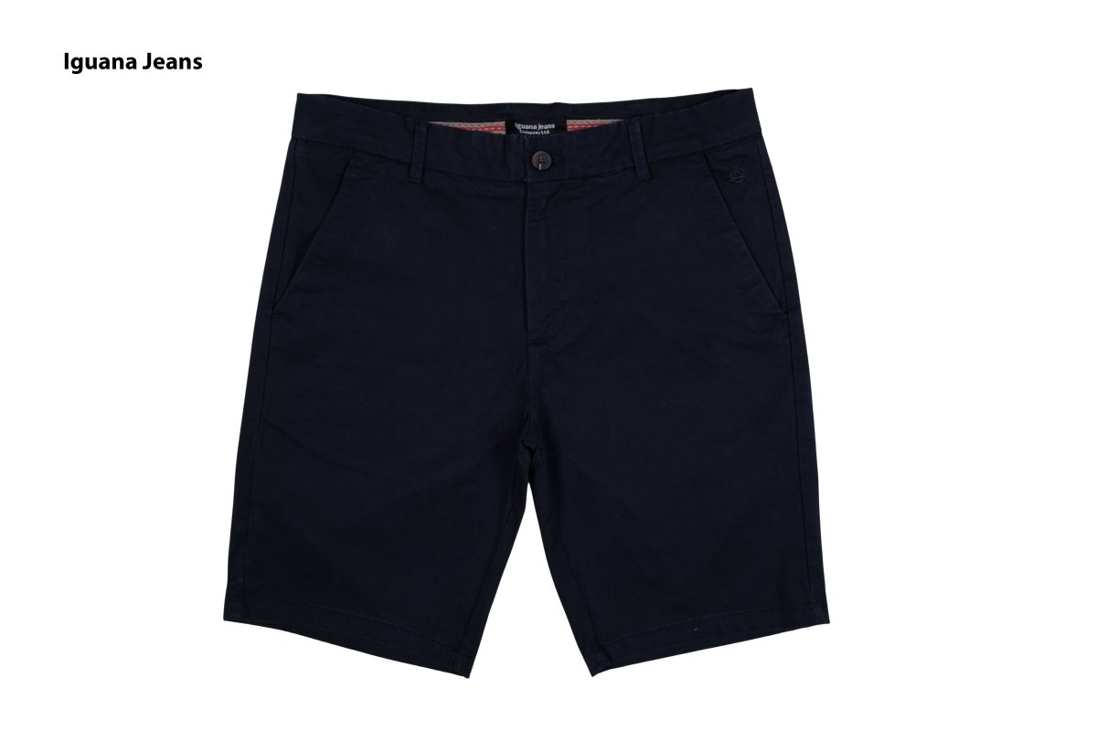 LGUANA JEANS MEN'S BLACK SHORT - Smgarment's