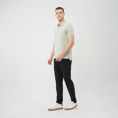 Light Pine Green Lion Lycra POLO - SMgarment's