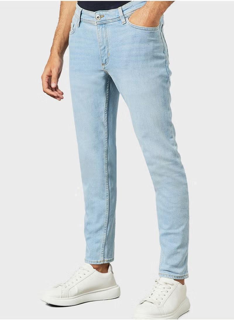 Light Wash JAN Slim Fit Jeans - SMgarment's