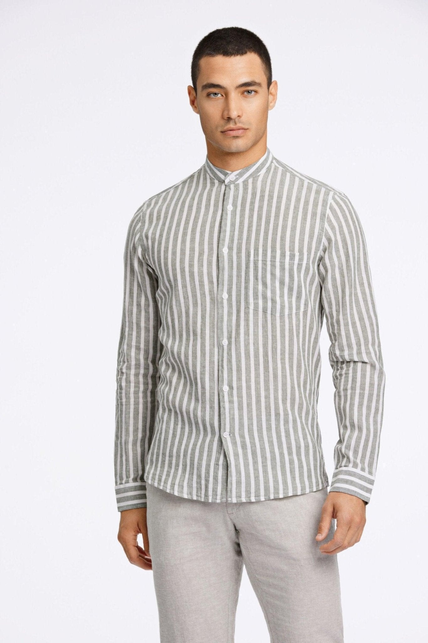 LINDBERGH LINEN SHIRT - SMgarment's