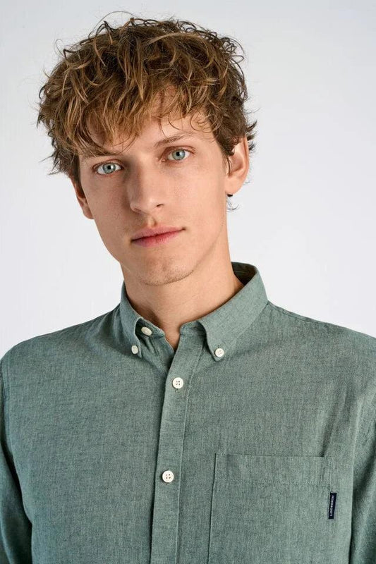 LINDBERGH LINEN SHIRT RELAXED FIT - SMgarment's