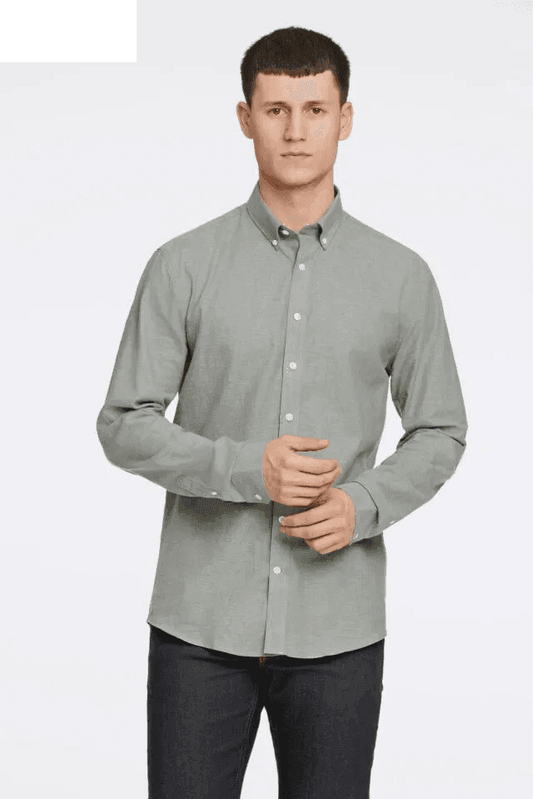 LINDBERGH Linen shirt Slim fit - SMgarment's