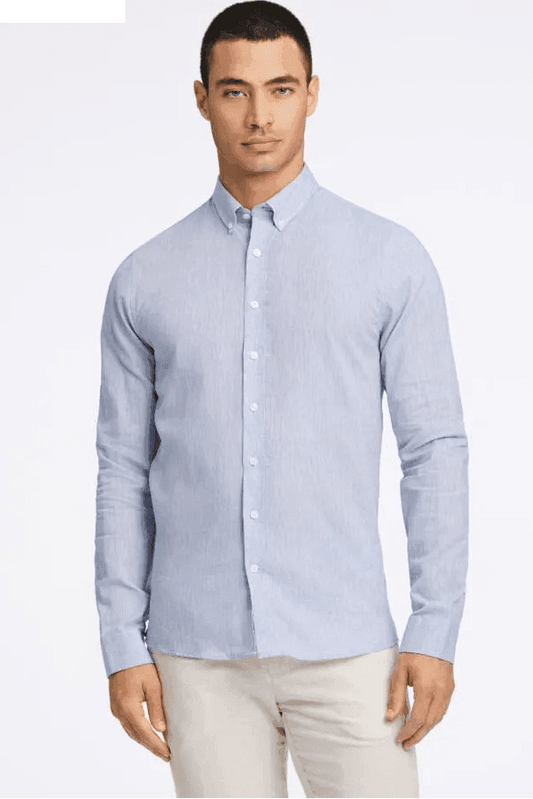 LINDBERGH Linen shirt Slim fit - SMgarment's