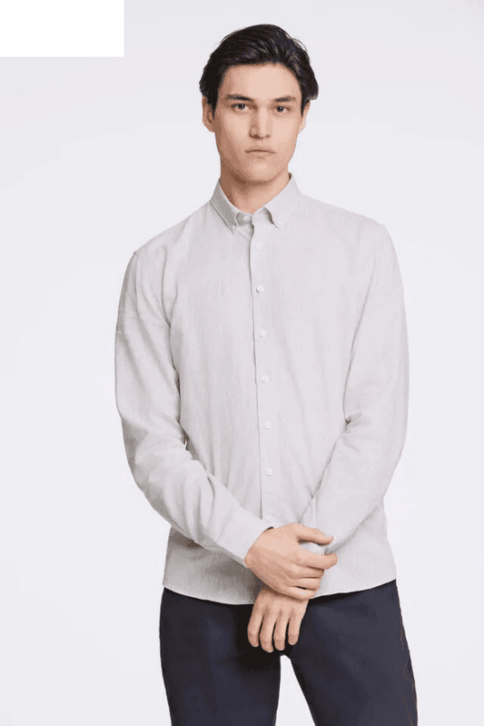 LINDBERGH Linen shirt Slim fit - SMgarment's