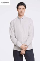 LINDBERGH Linen shirt Slim fit - SMgarment's