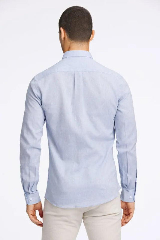 LINDBERGH Linen shirt Slim fit - SMgarment's