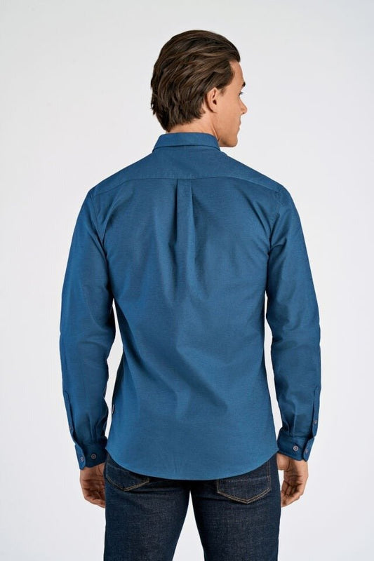 LINDBERGH Relaxed Fit Oxford Shirt Superflex - Smgarment's