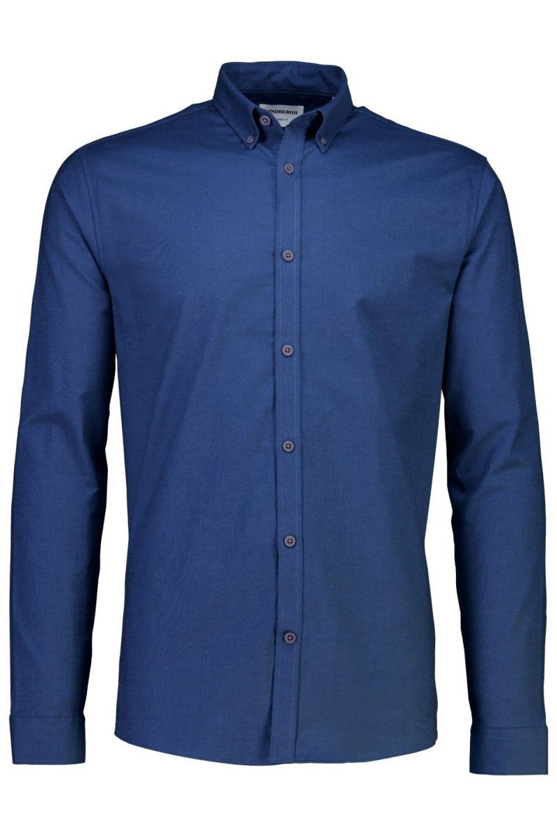 LINDBERGH Relaxed Fit Oxford Shirt Superflex - Smgarment's