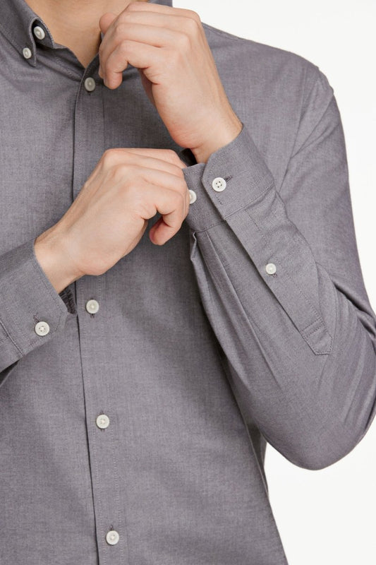 LINDBERGH Slim Fit Oxford Shirt Superflex - Smgarment's