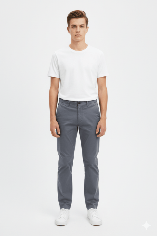 LIU.JO MEN PLAIN REGULAR FIT CHINO - Smgarment's