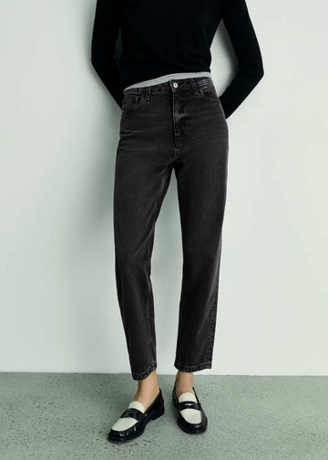 Women Mom High-rise Jeans
