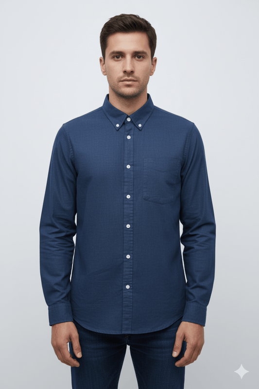LRJ MENS BASIC COTTON SHIRT - Smgarment's