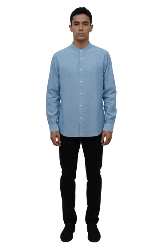LRJ MENS BASIC LINEN SHIRT - Smgarment's