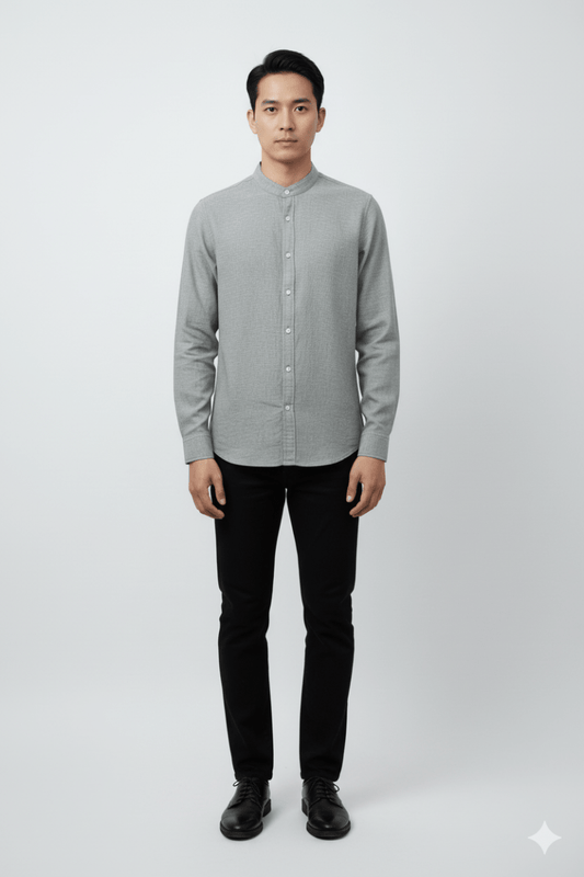 LRJ MENS BASIC LINEN SHIRT - Smgarment's