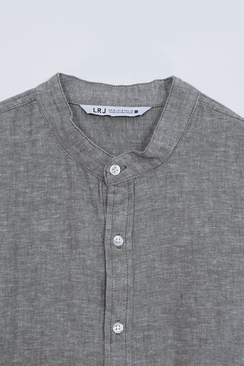 LRJ MEN'S PLAIN LINEN SHIRT - Smgarment's