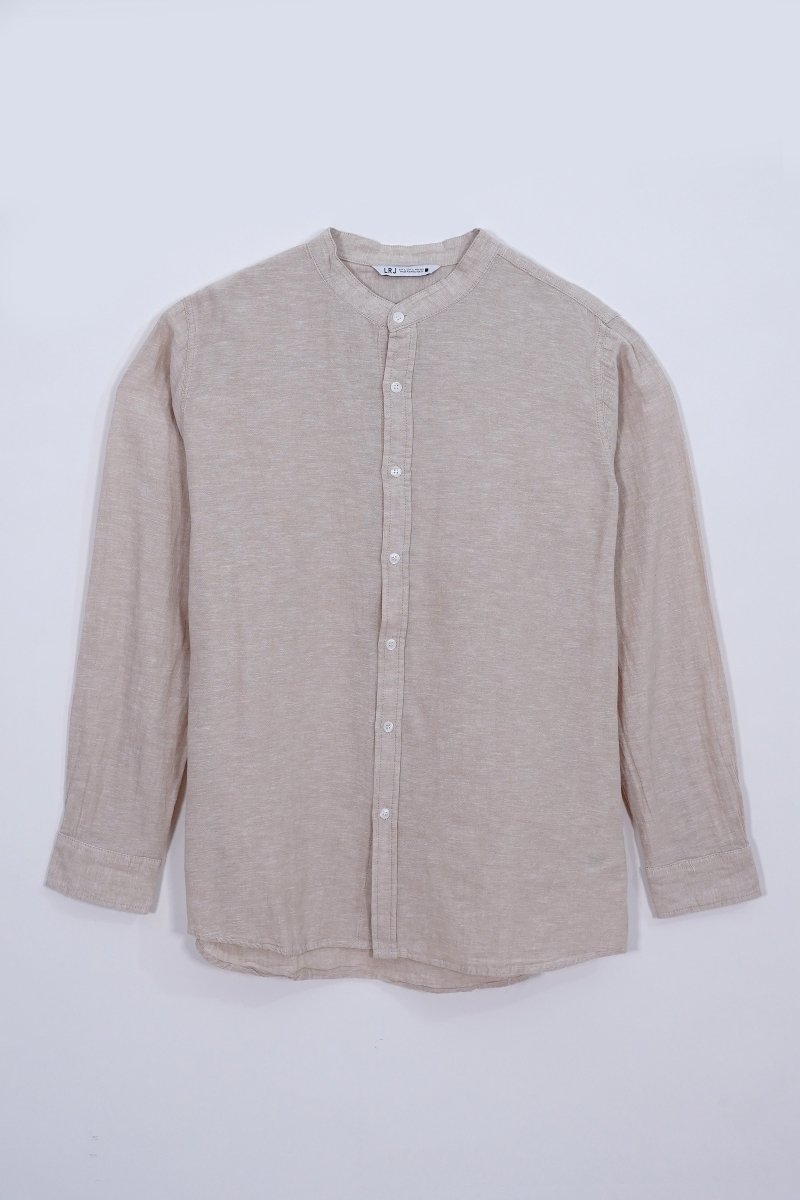 LRJ MEN'S PLAIN LINEN SHIRT - Smgarment's
