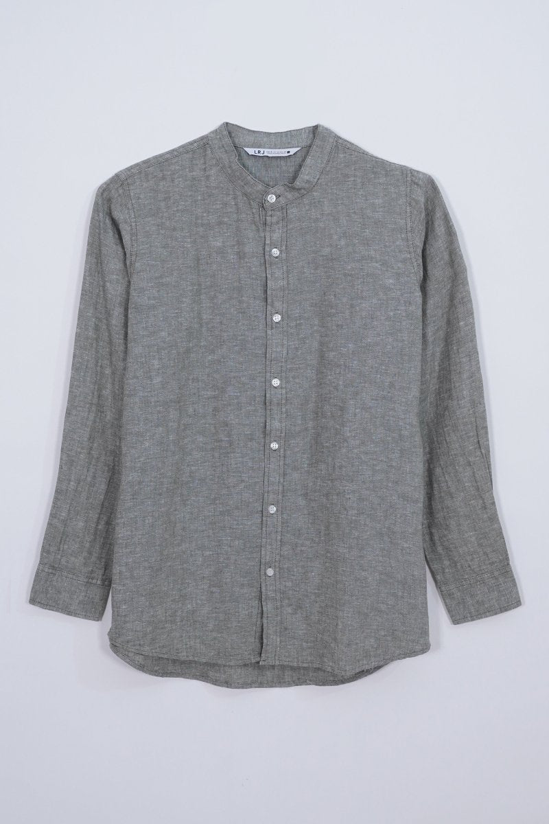 LRJ MEN'S PLAIN LINEN SHIRT - Smgarment's