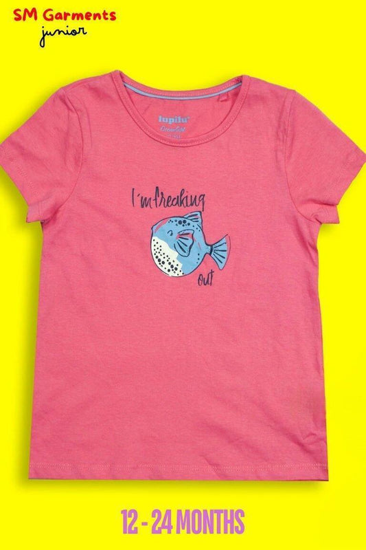 LUPILU Girl's Short Sleeve T-Shirt - SMgarment's