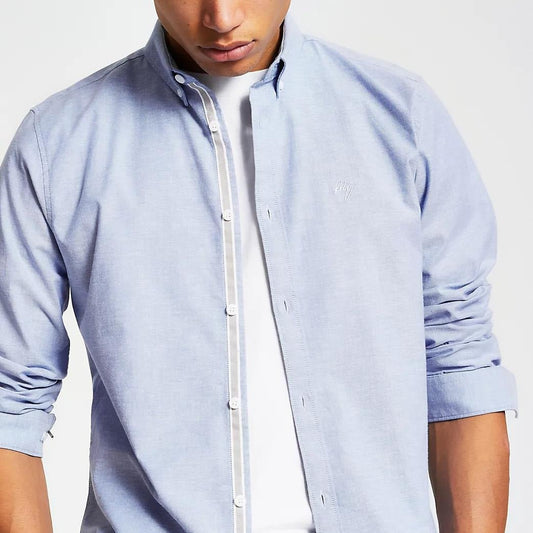 Maison Riviera Long Sleeve Slim Fit Shirt - Smgarment's