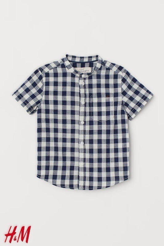 Mandarin Collar Shirt - SMgarment's