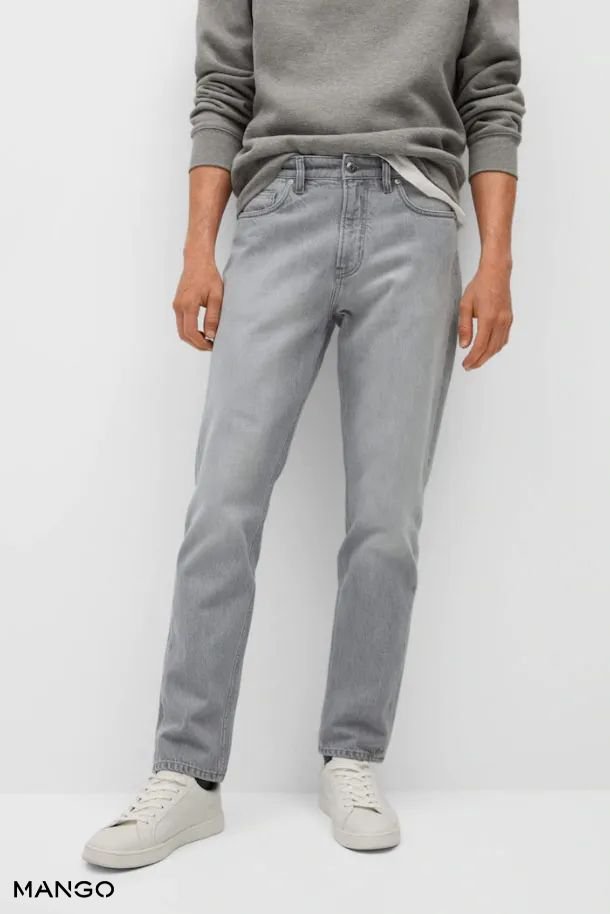 MANGO BOB Straight Fit Jeans - Smgarment's