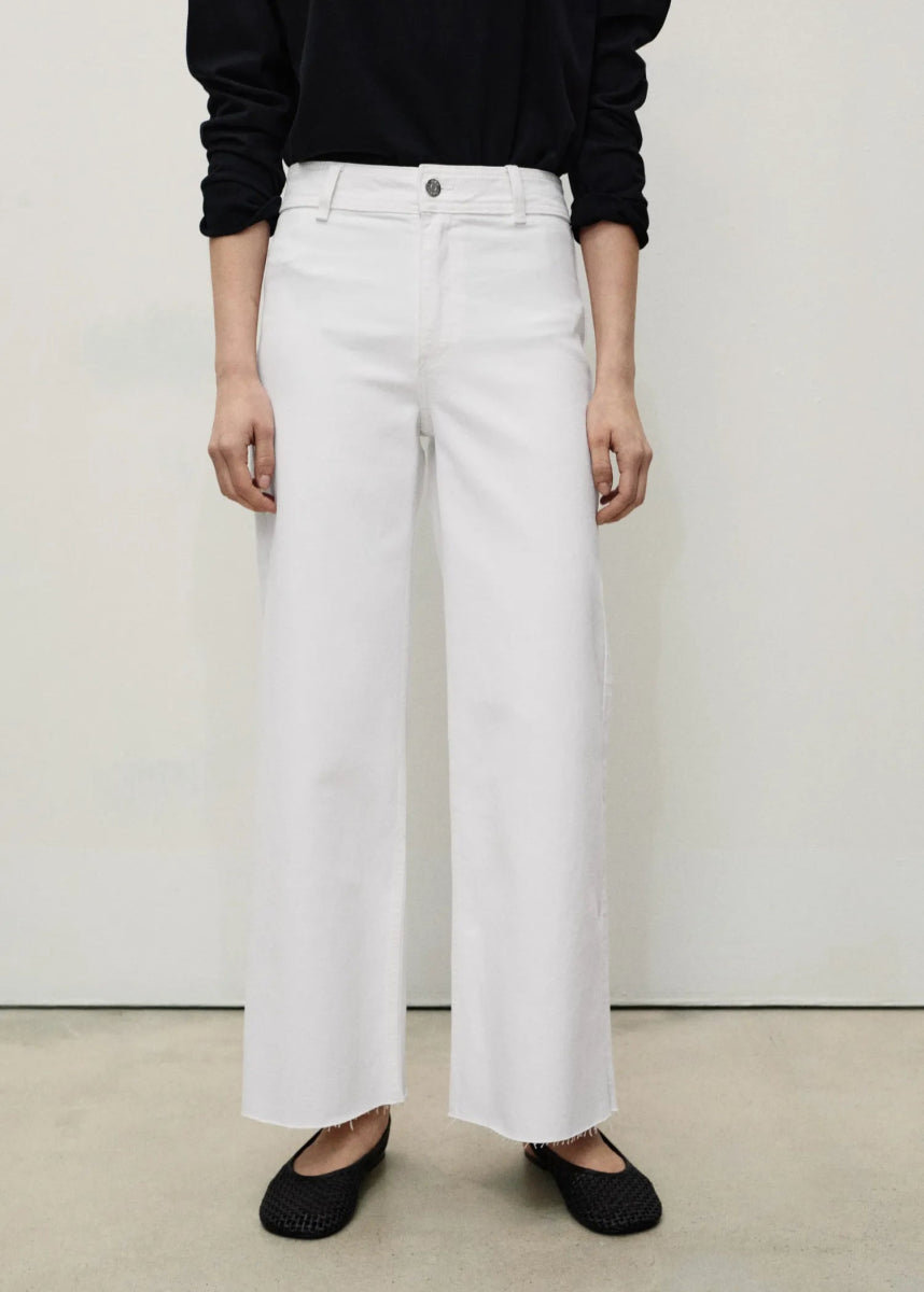 Mango Catherin culotte high - rise jeans - Smgarment's