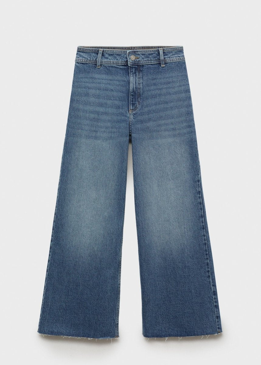 MANGO Catherin Culotte High - Rise Jeans - Smgarment's
