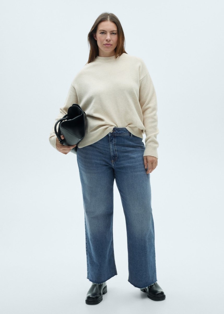 MANGO Catherin Culotte High - Rise Jeans - Smgarment's