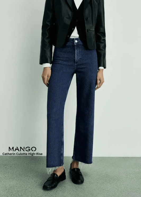 MANGO Catherin Culotte High - Rise Jeans - Smgarment's