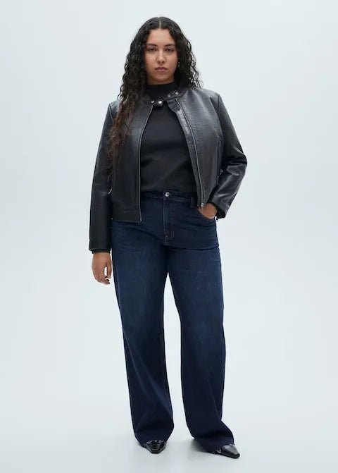MANGO Danila Wide Leg High - Rise Jeans - Smgarment's