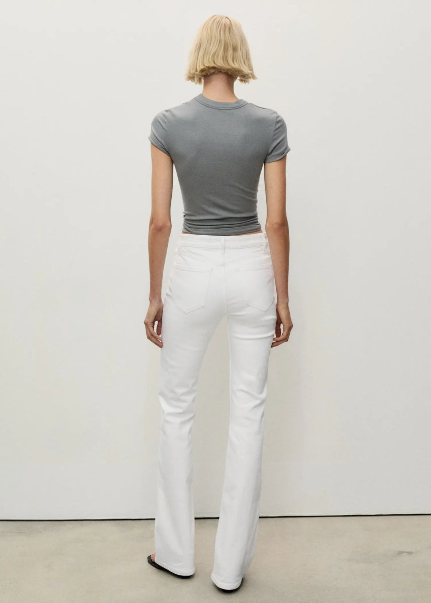MANGO Fiona flared mid - rise jeans - Smgarment's