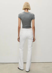 MANGO Fiona flared mid - rise jeans - Smgarment's