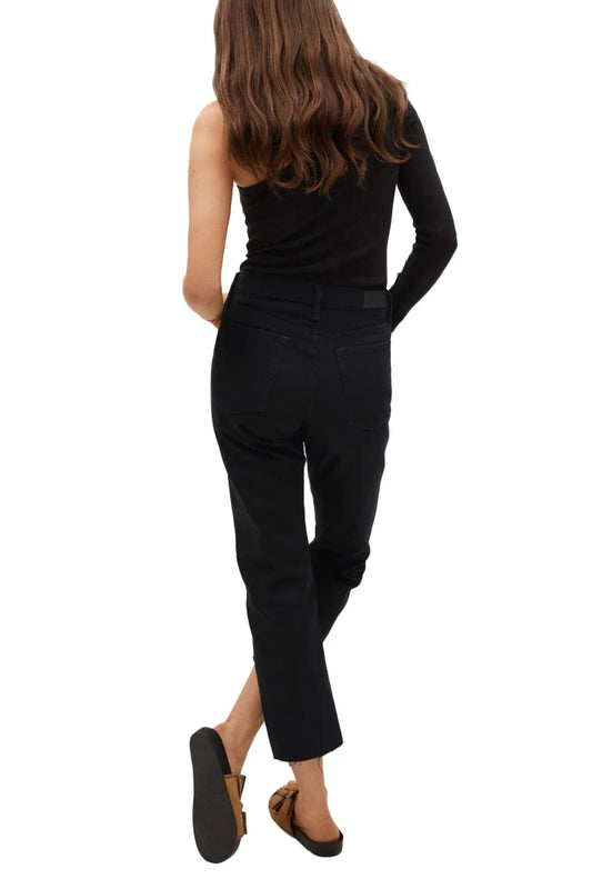 MANGO HAVANA With Raw Edge Jeans - Smgarment's