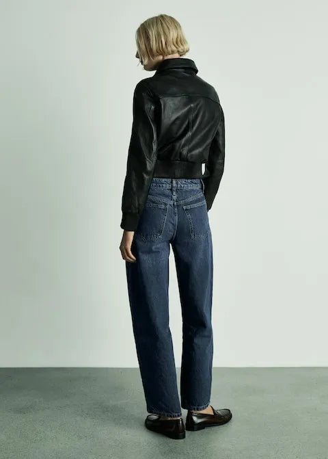 MANGO High - Rise Balloon Jeans - Smgarment's