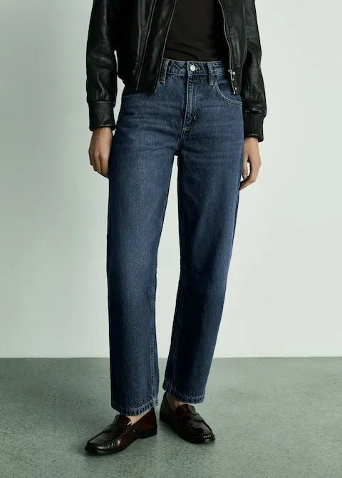MANGO High - Rise Balloon Jeans - Smgarment's
