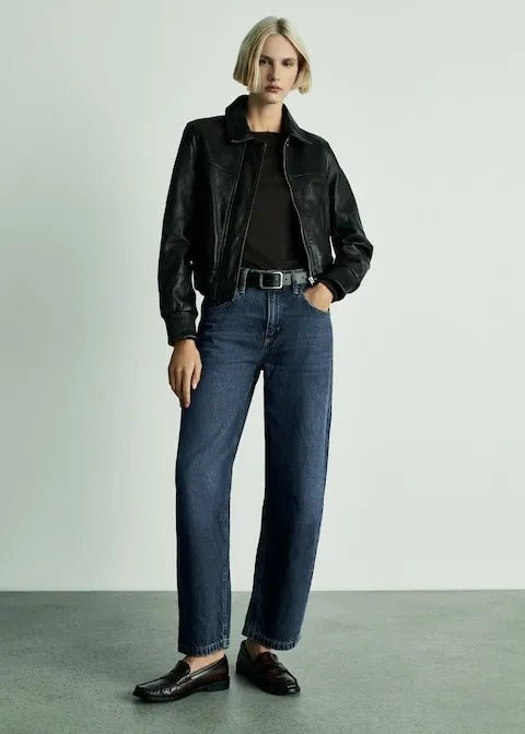MANGO High - Rise Balloon Jeans - Smgarment's
