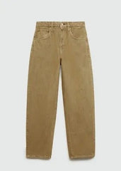 MANGO High - Waist Balloon Jeans - Smgarment's
