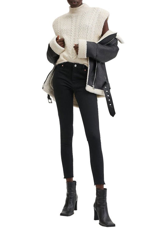 MANGO ISA Crop Skinny Jeans - Smgarment's